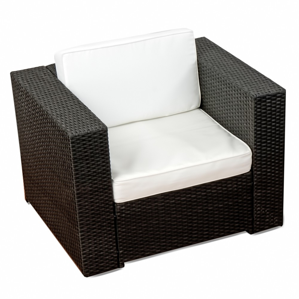 Lounge Sessel Guenstig
 3tlg 1er Lounge Sessel günstig Gartenmöbel Polyrattan