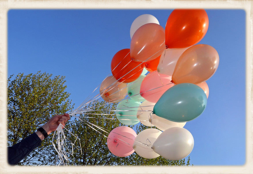 Luftballons Hochzeit Helium
 Luftballons und Helium