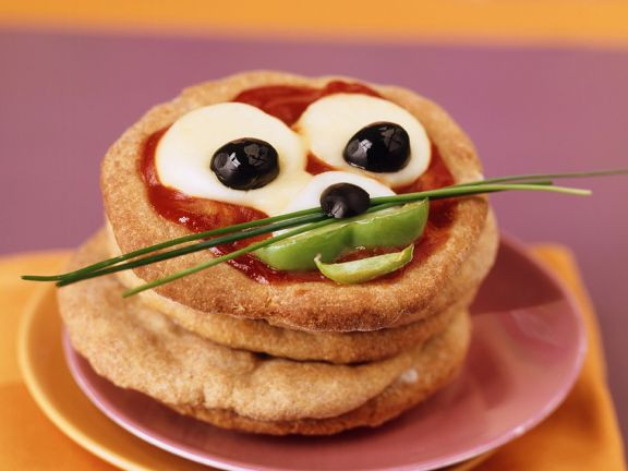 Lustige Geburtstagswünsche Für Kinder
 Lustige Pizza für Kinder Rezept