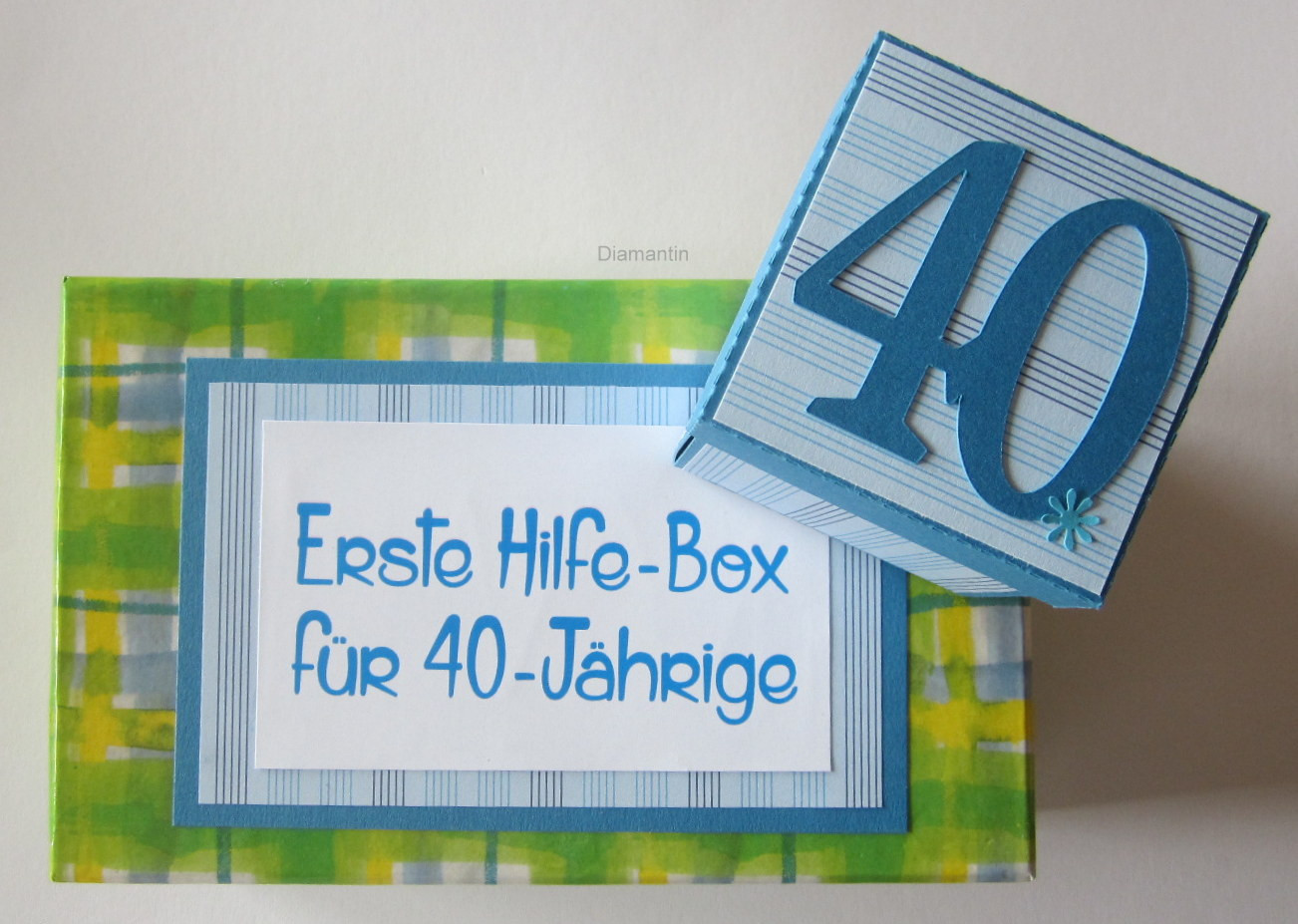 Lustige Geschenke Zum 40
 Diamantin´s Hobbywelt Geburtstagsset zum 40 Geburtstag