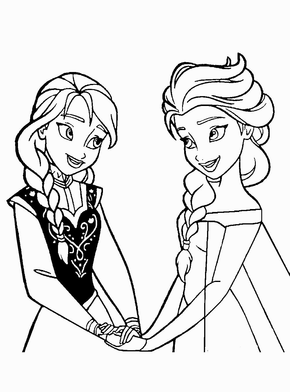 Malvorlagen Anna Und Elsa
 Ausmalbilder Anna Und Elsa