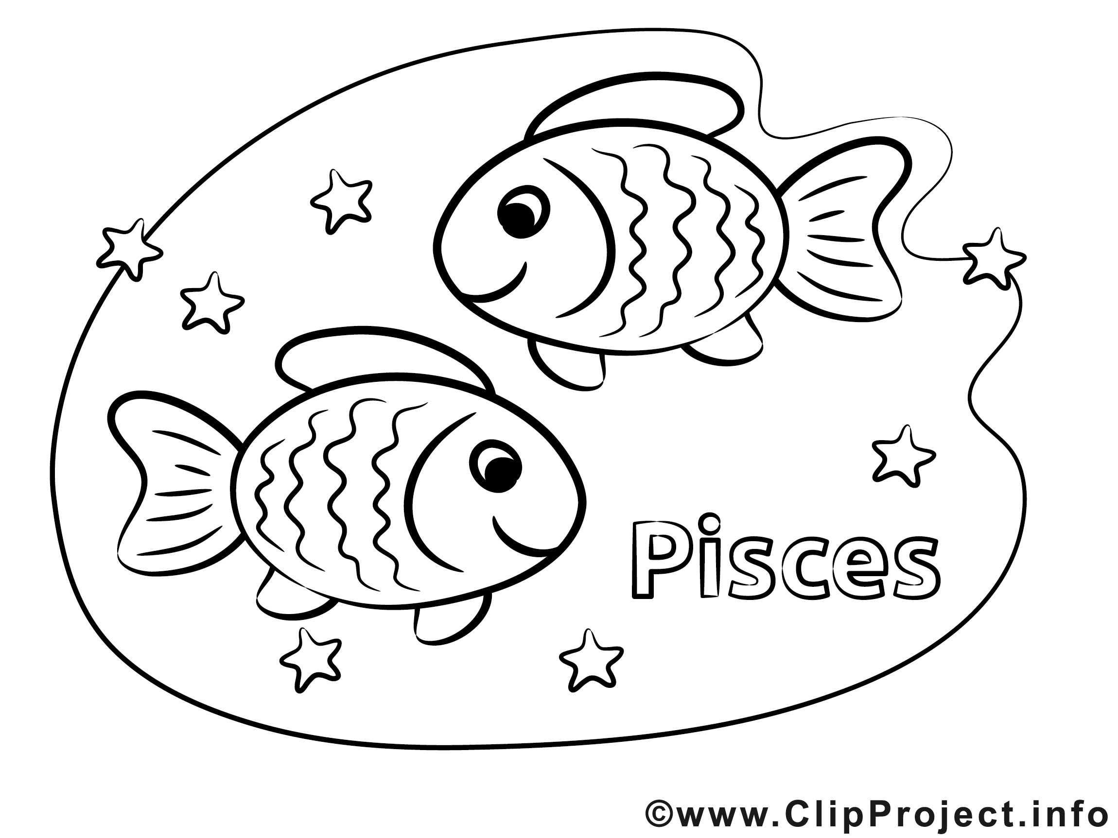 Malvorlagen Fische
 Fische Sternzeichen Ausmalbilder