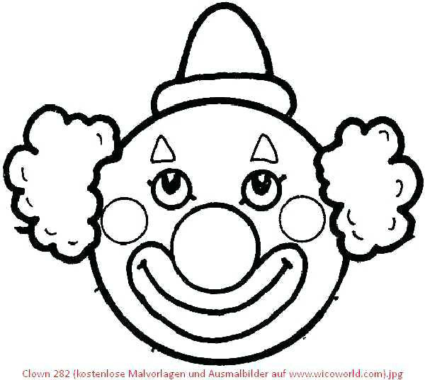 Malvorlagen Gesichter
 Clown Malvorlagen Clown 2 Clown Ausmalbilder Ausdrucken