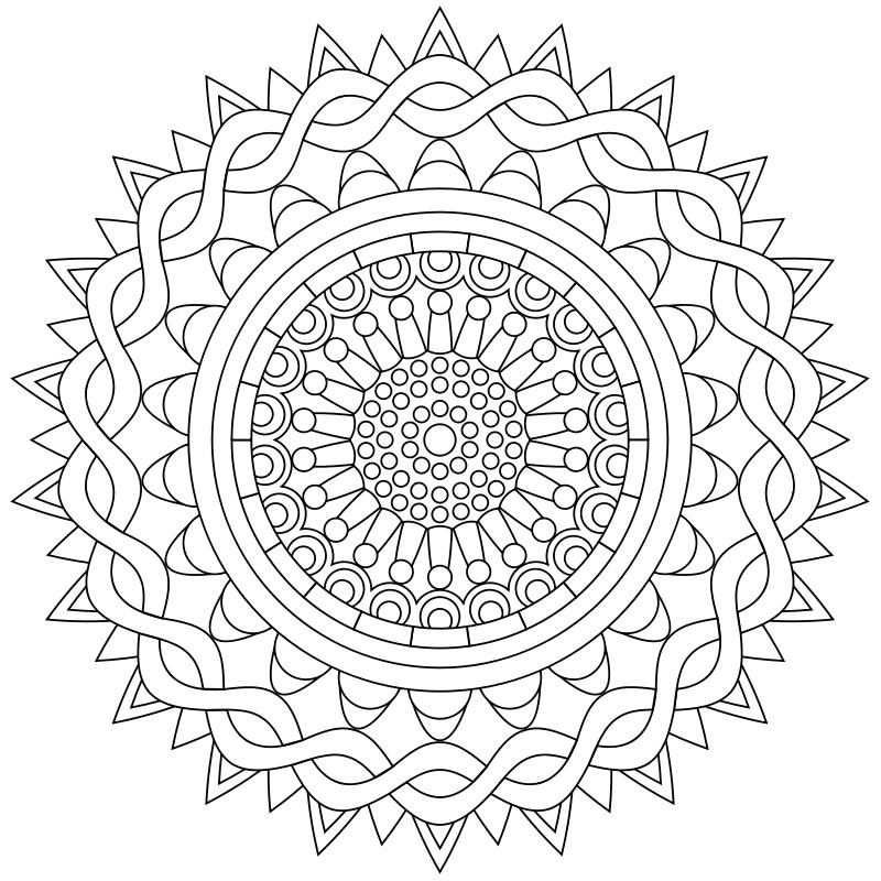 Malvorlagen Mandalas
 Ausmalbilder mandala kostenlos Malvorlagen zum