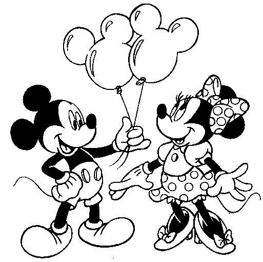 Malvorlagen Mickey Mouse
 mickey mouse ausmalbilder 09 minnie Pinterest