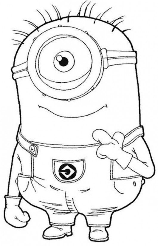 Malvorlagen Minions
 Die besten 25 Minion ausmalbilder Ideen auf Pinterest