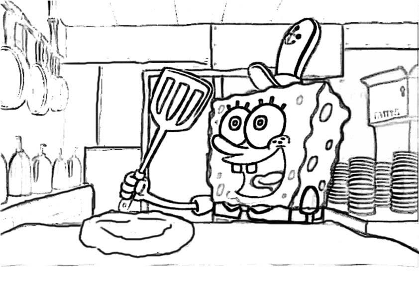 Malvorlagen Spongebob
 Spongebob 7