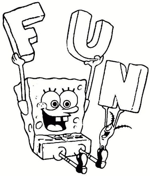 Malvorlagen Spongebob
 Kids n fun