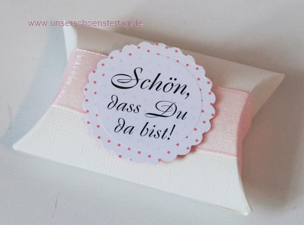 Mandeln Hochzeit
 Unser schönster Tag Gastgeschenke Hochzeit Mandeln Taufe