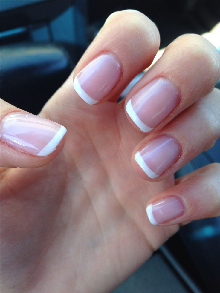 Manikure
 Gel French Manicure Nail Ideas in 2019