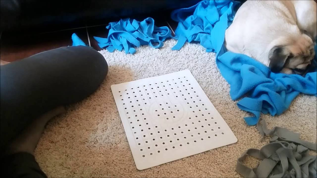 Maniküre Selber Machen Youtube
 Schnüffelteppich selber machen Hundespielzeug