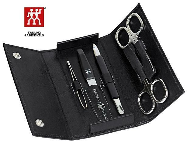 Maniküre Set Zwilling 5 Teilig
 Zwilling Etui 5 teilig Maniküre Nagelschere Hautschere