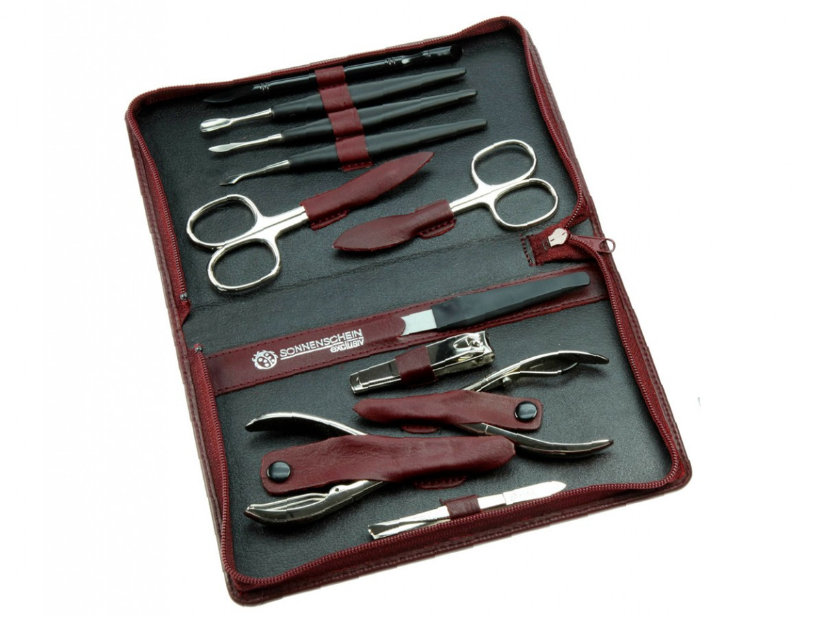 Maniküre Solingen
 Sonnenschein Leather Manicure Pedicure Set Maxi