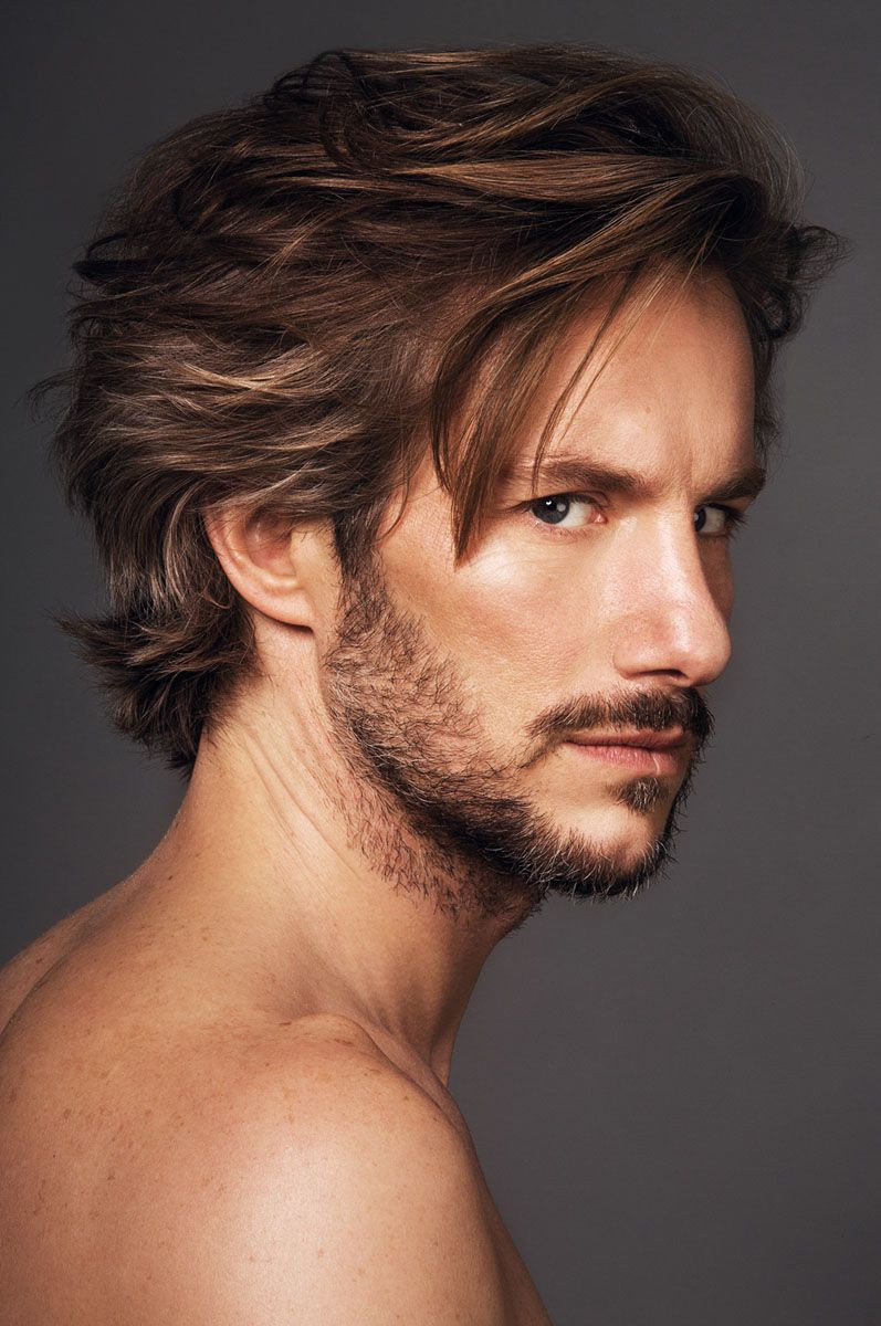 Männer Frisuren Mittellang
 Mittellange Haare