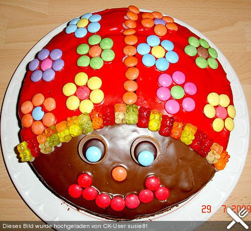 Marienkäfer Kuchen
 Die besten 20 Kindergeburtstagstorten Ideen auf Pinterest