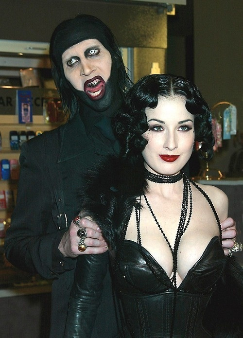 Marilyn Manson Dita Von Teese Hochzeit
 1000 images about Hail Satan Maidens on Pinterest