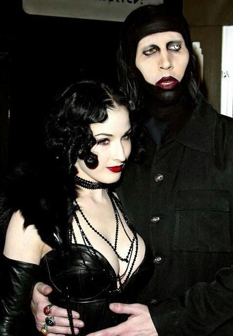 Marilyn Manson Dita Von Teese Hochzeit
 1000 images about Manson KMFDM Ministry etc on