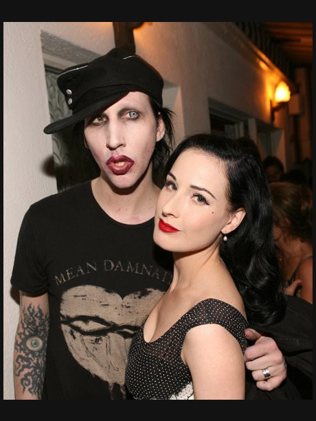 Marilyn Manson Dita Von Teese Hochzeit
 Marilyn Manson Steckbrief News Bilder