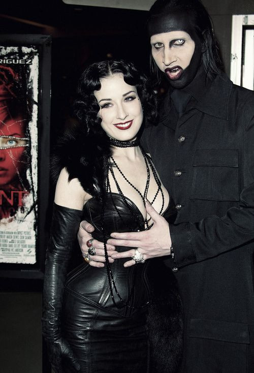 Marilyn Manson Dita Von Teese Hochzeit
 Pinterest • The world’s catalog of ideas