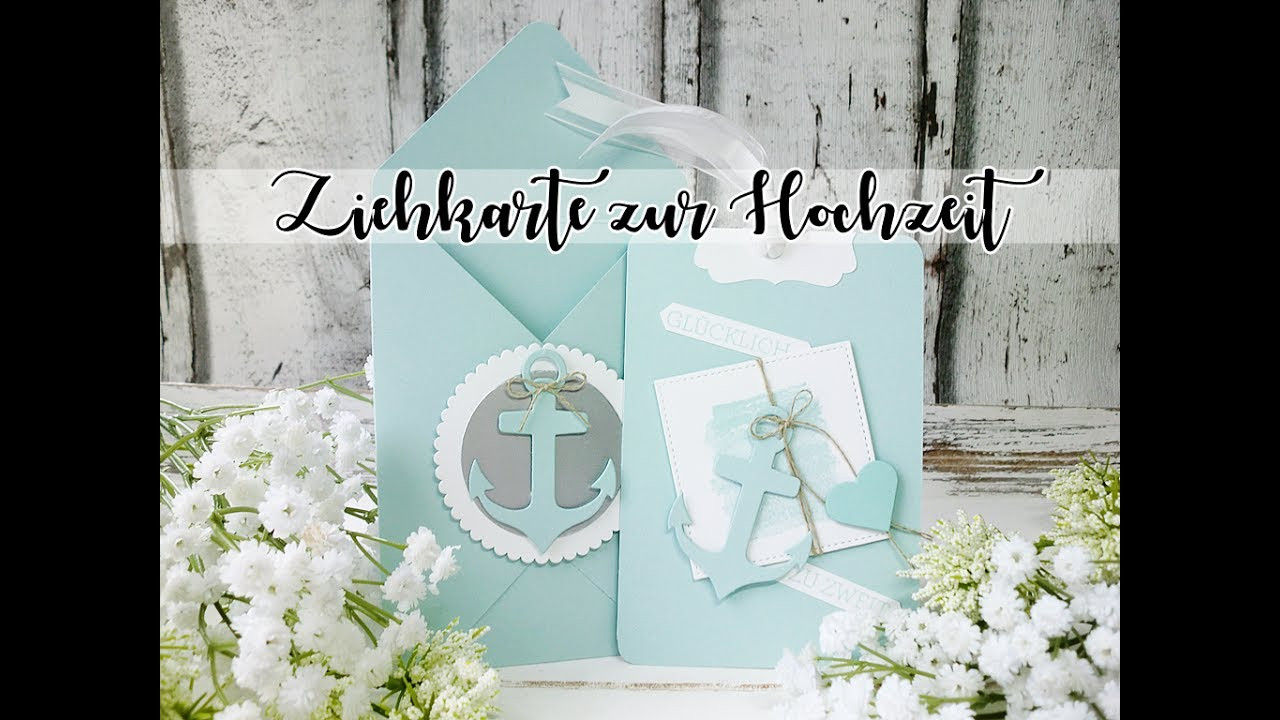 Maritime Hochzeit
 Ziehkarte "Glücklich zu zweit" Hochzeit