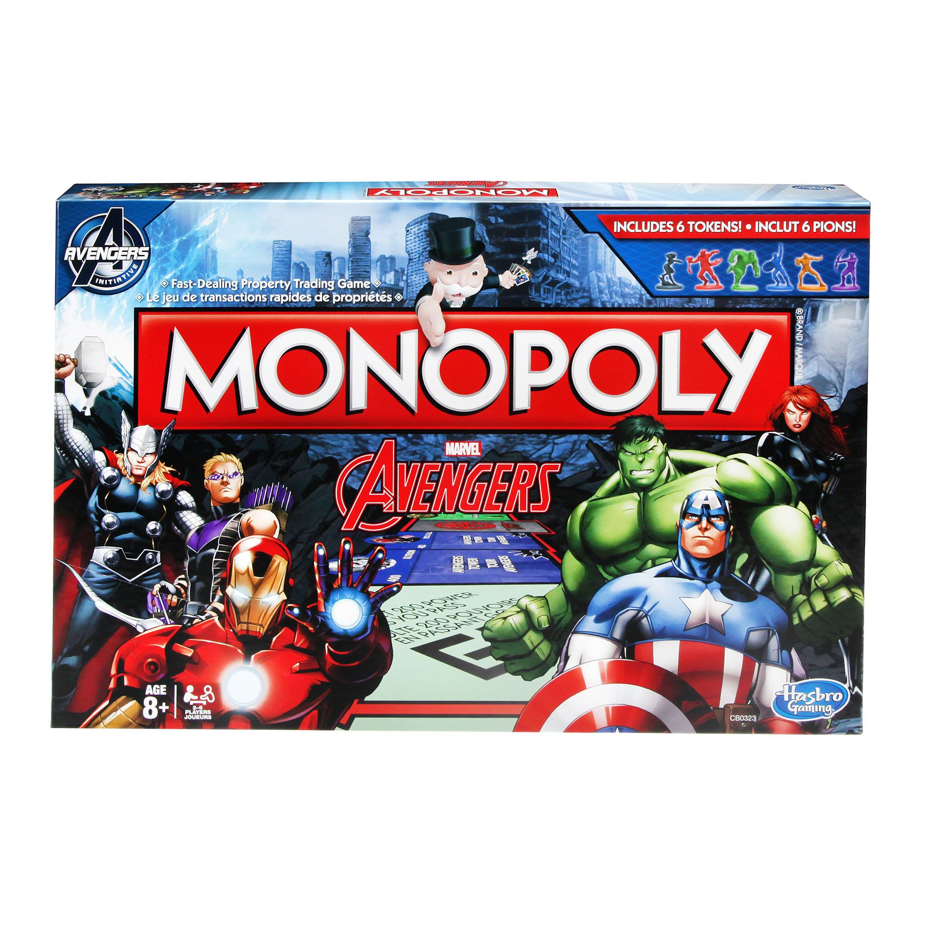 Marvel Geschenke
 Marvel Avengers Edition Monopoly Game Spielzeug