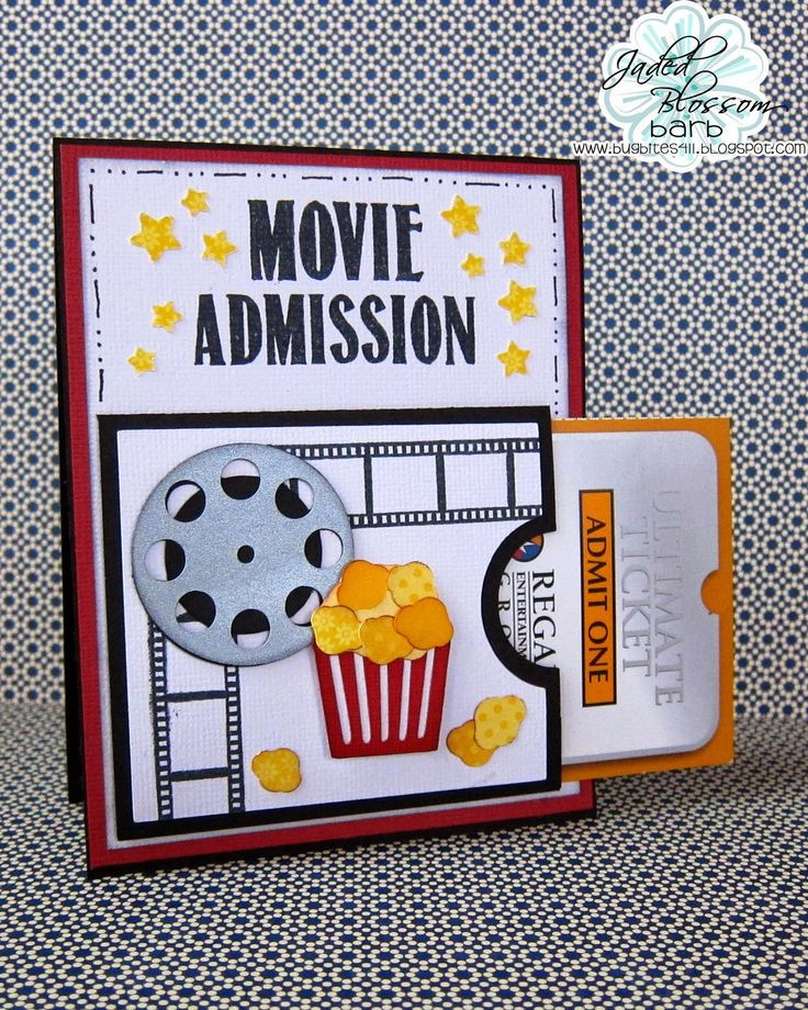 May Days Geschenke
 25 unique Movie ticket t cards ideas on Pinterest