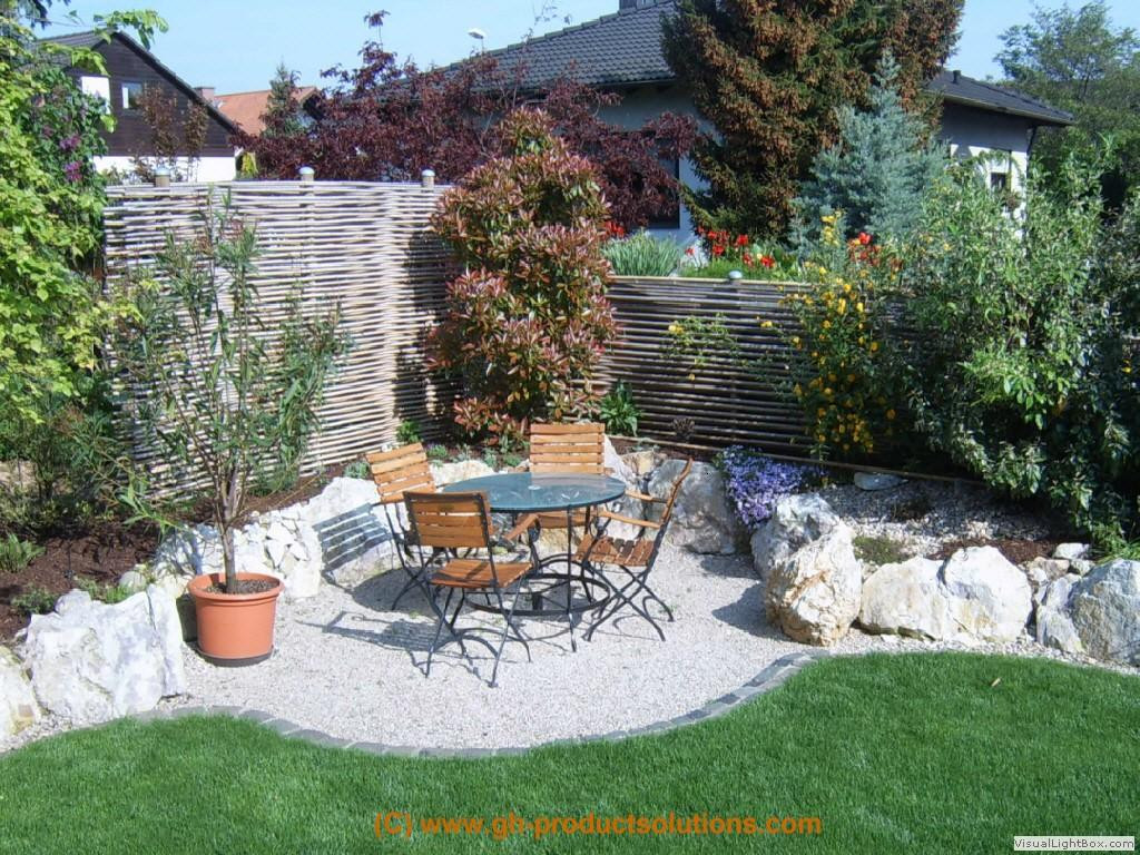 Mediterraner Garten
 Moderner Sichtschutz für den Garten