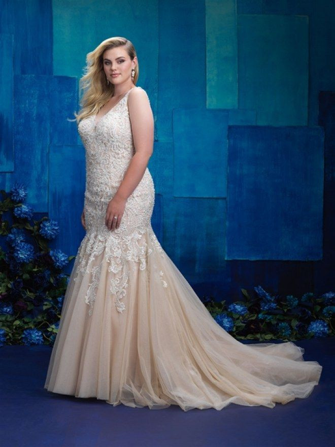 Meerjungfrauen Hochzeitskleid
 Brautkleider für Mollige DAS sind schönsten Plus Size