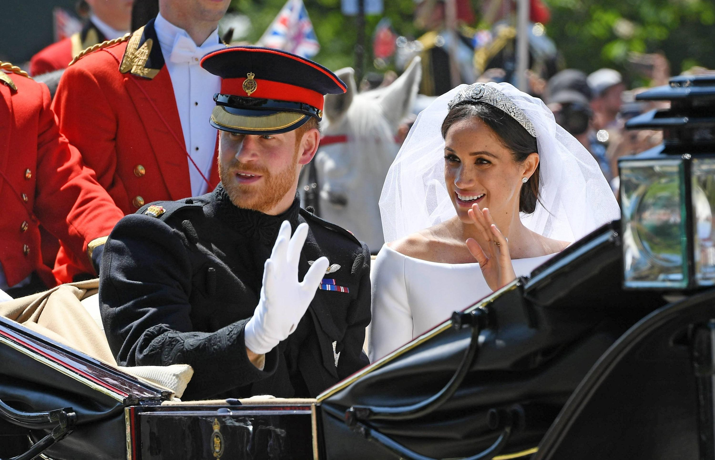 Meghan Hochzeit
 Hochzeit von Meghan und Harry Der Kuss war DAS Highlight