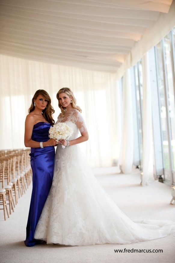 Melania Trump Hochzeitskleid
 At Ivanka s wedding Melania and Ivanka