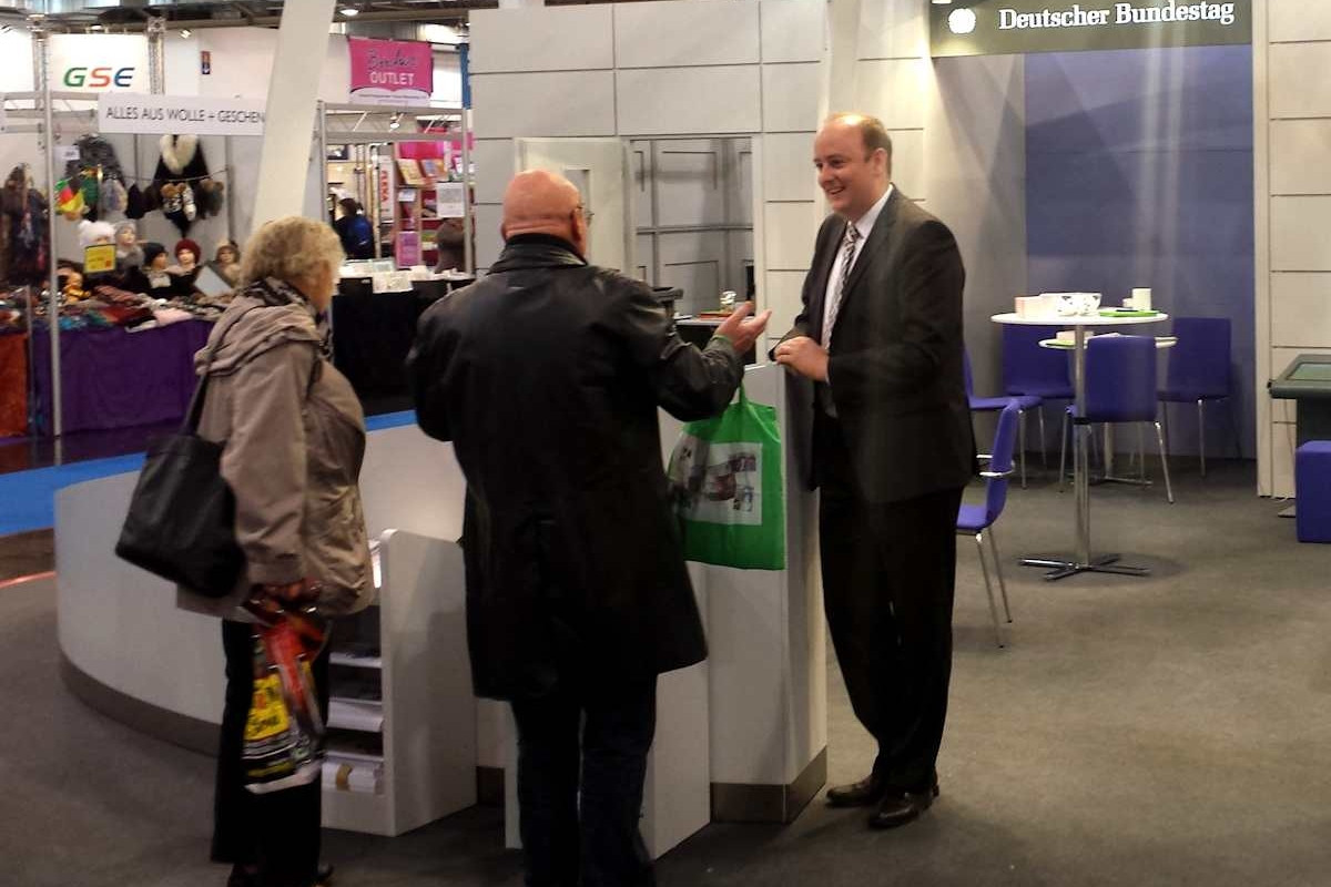 Messe Mode Heim Handwerk
 16 und 20 November Bürgersprechstunden mit Matthias