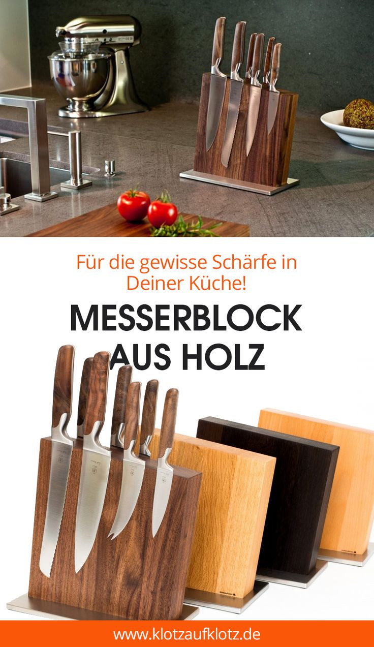 Messerblock Diy
 Messerblock Selber Machen schneidebrett mit messerblock