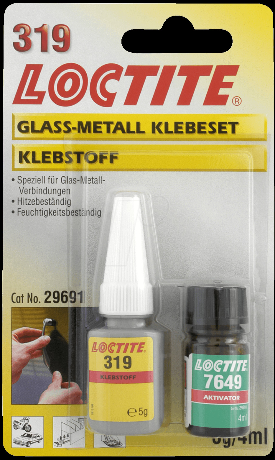 Metall Auf Glas Kleben Handwerk
 LOCTITE 319 Strukturkleber 4 ml bei reichelt elektronik