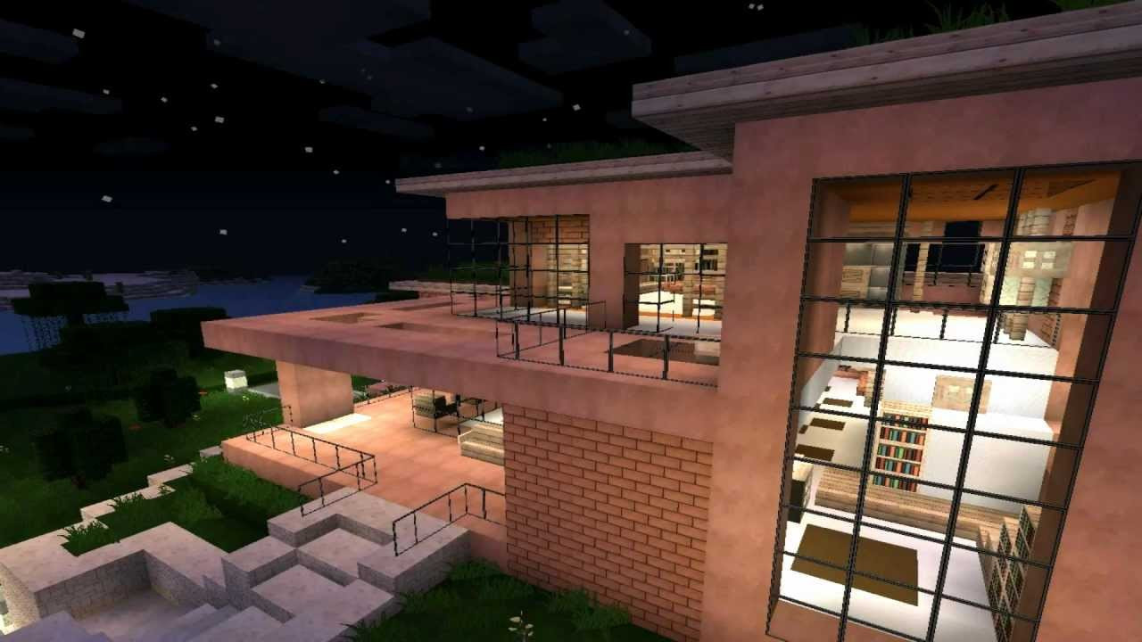 Minecraft Haus Ideen
 Minecraft modern house 2 Modernes Haus [HD]