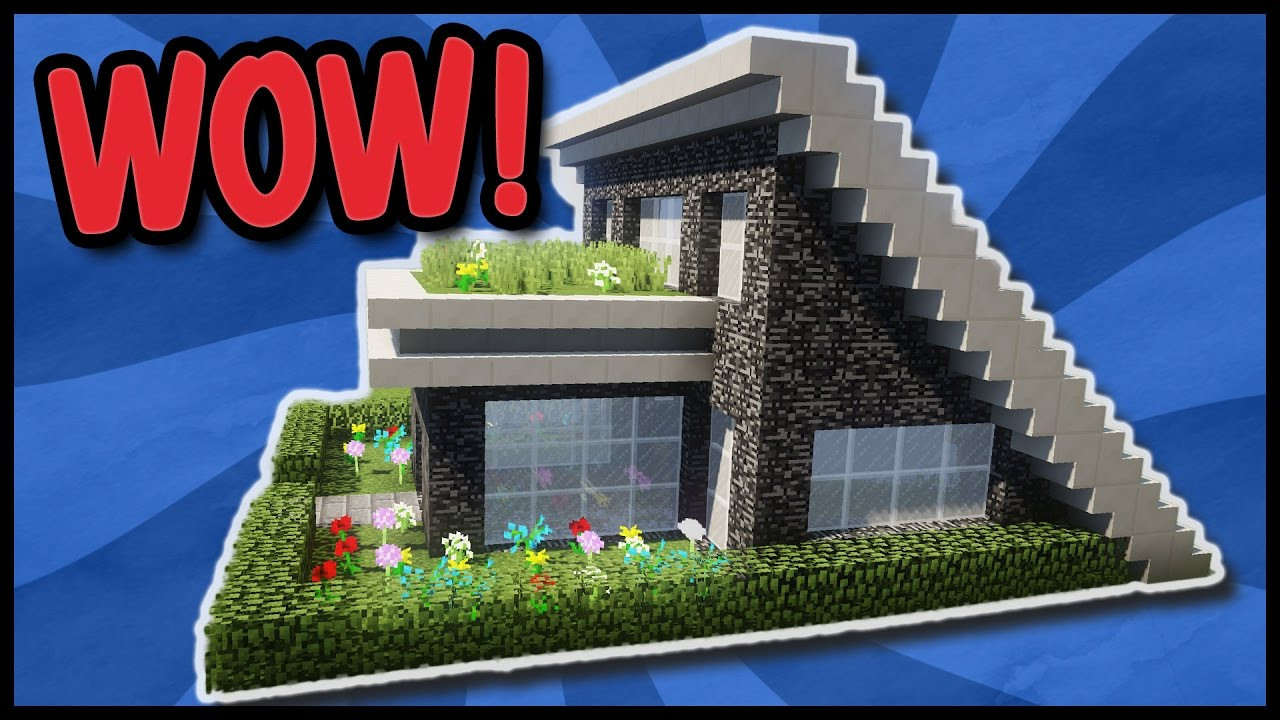 Minecraft Haus Ideen
 Modernes Minecraft Haus zum Nachbauen Minecraft Haus