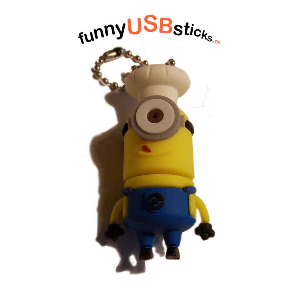 Minions Geschenke
 Minions USB Stick Koch funnyUSBsticks witzige lustige