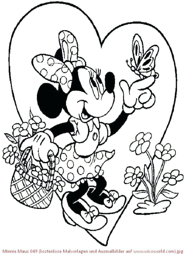 Minnie Mouse Ausmalbilder
 Minnie Malvorlagen 3 Minni Mouse Ausmalbilder Kostenlos