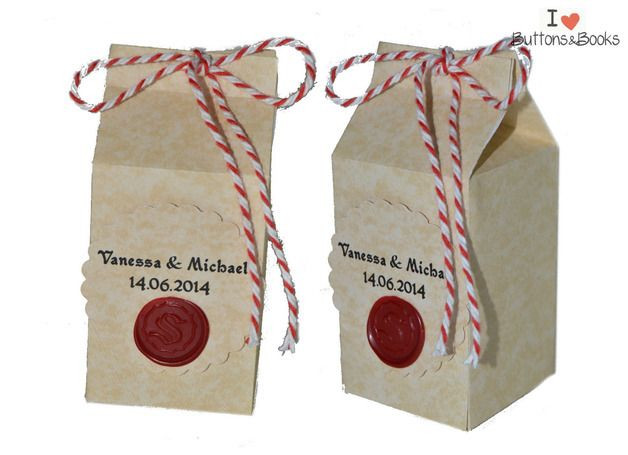 Mittelalter Geschenke
 10x Gastgeschenk Mittelalter Hochzeit Verpackung von