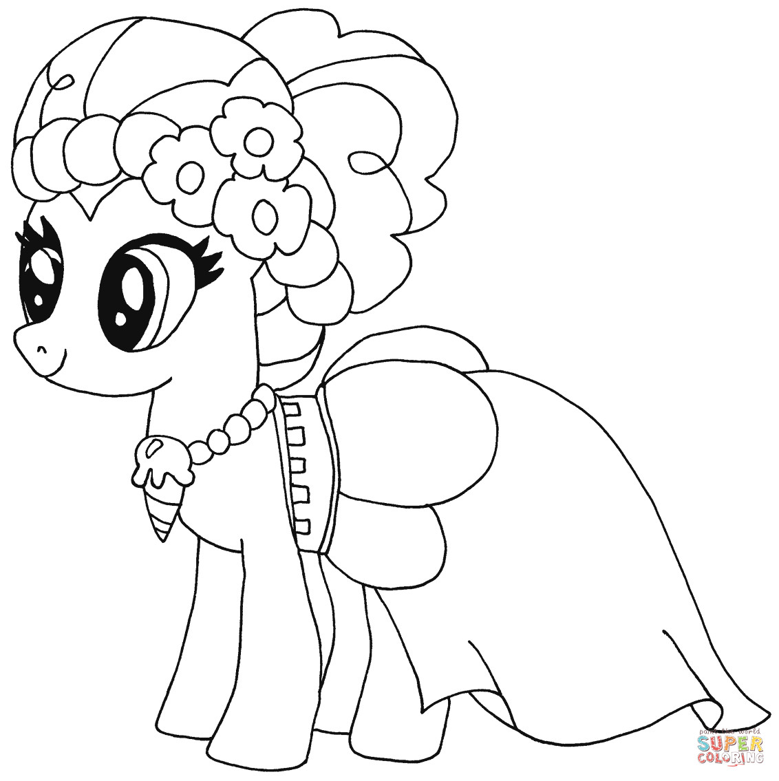 Mlp Ausmalbilder
 Ausmalbild Pinkie Pie