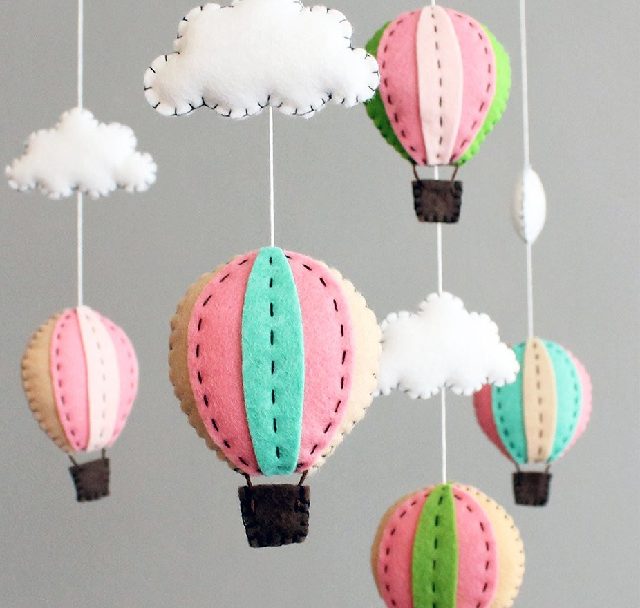 Mobile Diy
 diy baby mobile kit make your own hot air balloon by