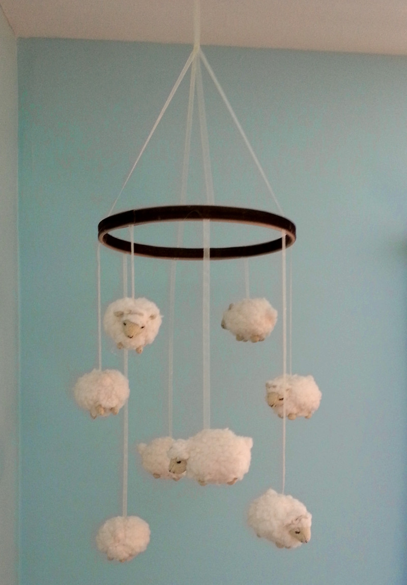 Mobile Diy
 Happy Medley Little Lamb Nursery Mobile DIY