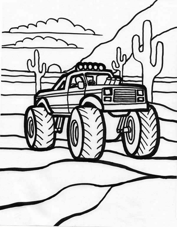 Monster Truck Ausmalbilder
 KonaBeun zum ausdrucken ausmalbilder monster truck