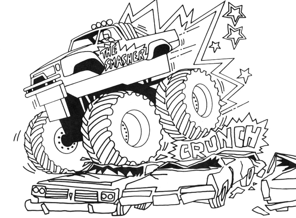 Monster Truck Ausmalbilder
 Monster truck malvorlagen kostenlos zum ausdrucken