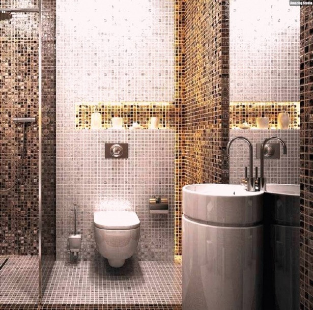 Mosaik Fliesen Bad
 Badezimmer fliesen mosaik