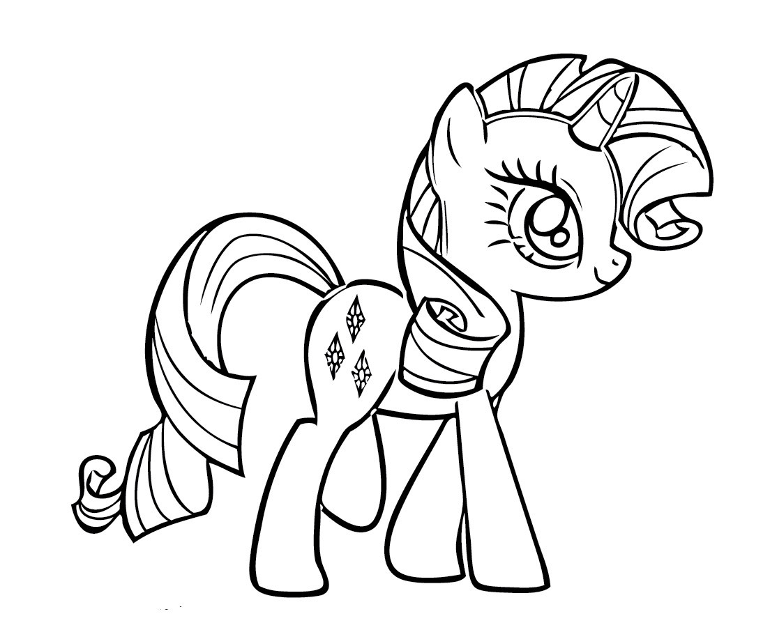 My Little Pony Ausmalbilder Rarity
 Desenhos para Colorir e Imprimir Desenhos para Colorir O