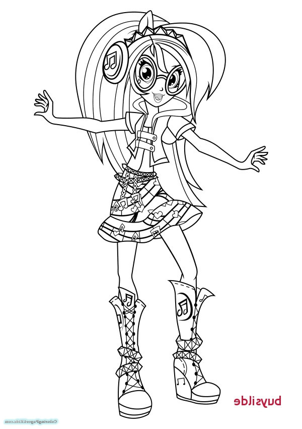 My Little Pony Equestria Girl Ausmalbilder
 Equestria Girls Rainbow Rocks Coloring Pages ZU9X My