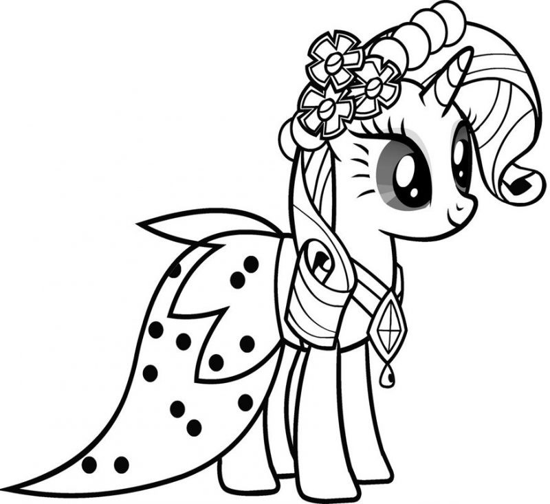 My Little Pony Friendship Is Magic Ausmalbilder
 Dibujos de My Little Pony para colorear pintar e imprimir