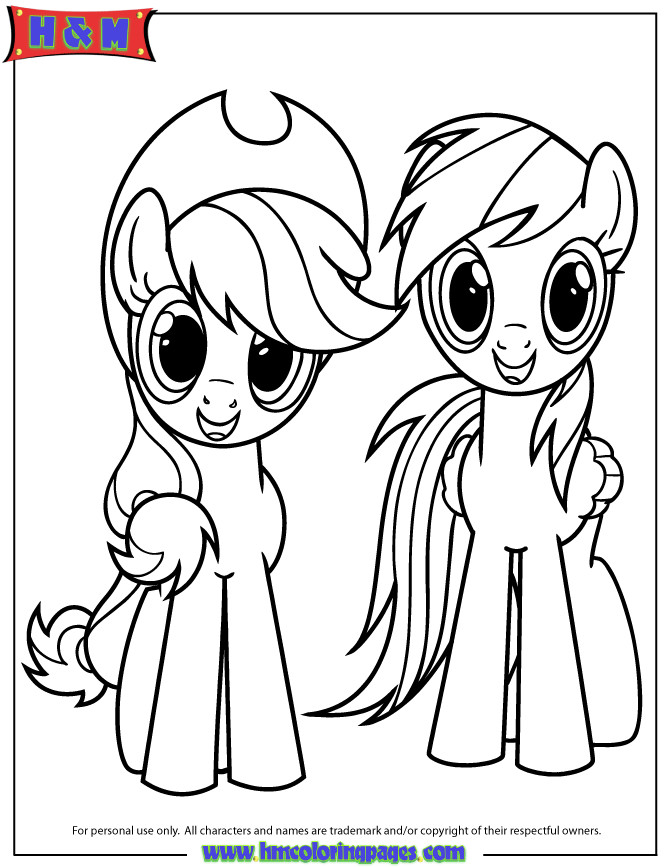 My Little Pony Friendship Is Magic Ausmalbilder
 Rainbow Dash Coloring Page AZ Coloring Pages
