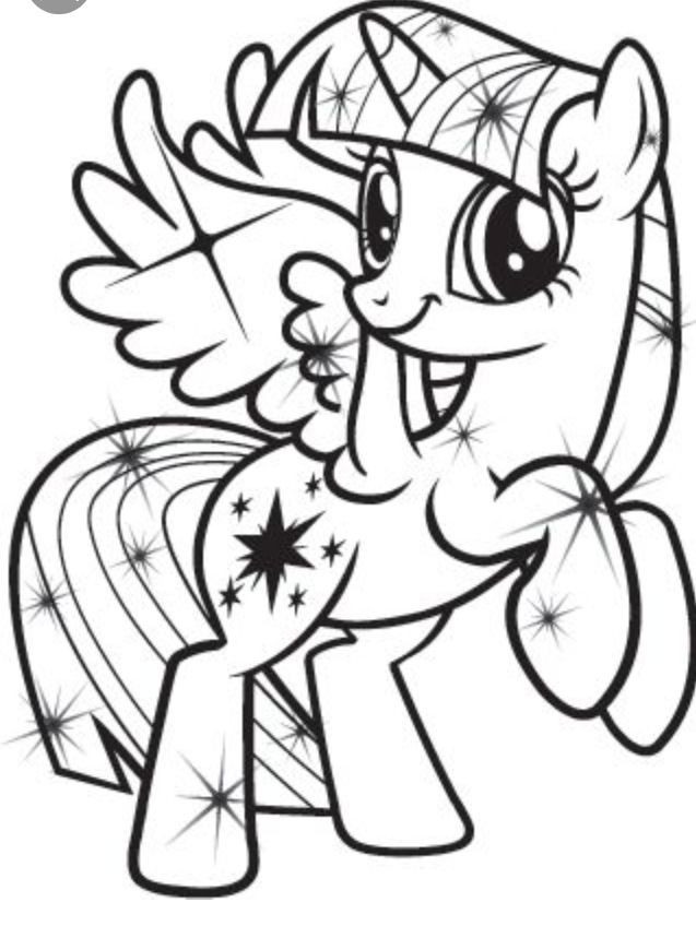 My Little Pony Twilight Sparkle Ausmalbilder
 Twilight Sparkle coloring page My Little Pony