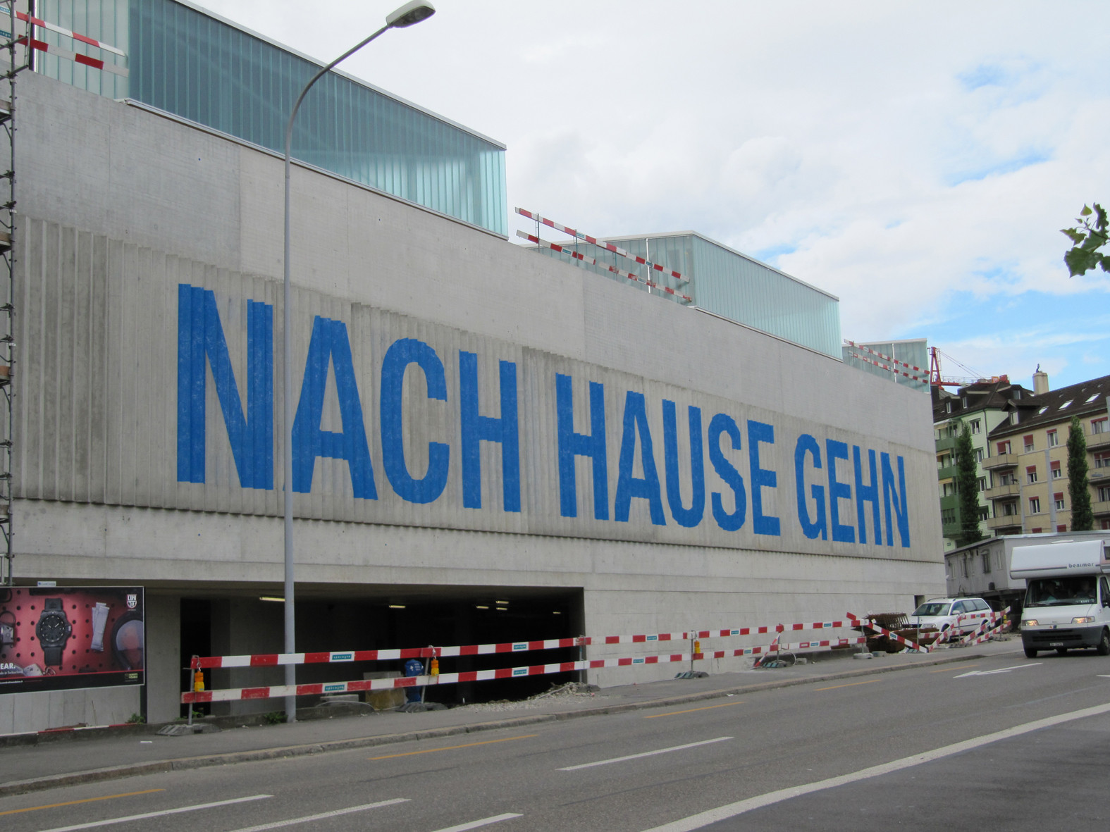 Nach Hause Navigieren
 Du musst jetzt nach Hause gehen Stadt Zürich